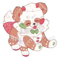 Thumbnail for OFF-390: Gingerbread Panda Cookie