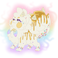 Thumbnail for GST-252: Gold Drip Rainbow Cake